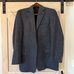 Blue Harris Tweed Jacket